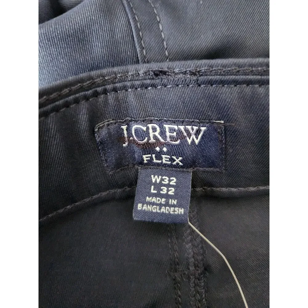 NWT J. Crew Men's Straight-Fit Five-Pocket Tech Pant Blue 32/32